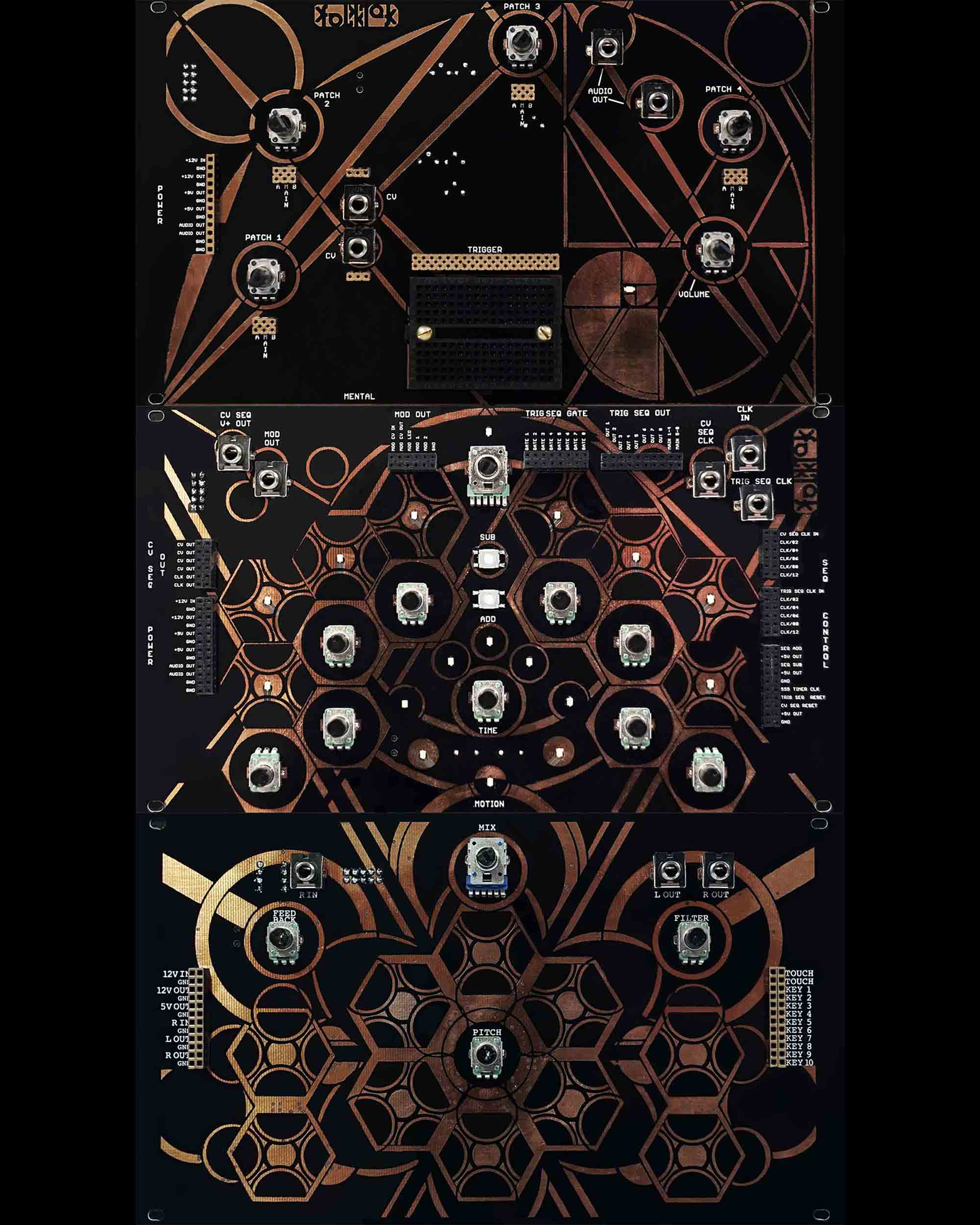 Folktek Mescaline v2 Modular Synthesizer System Folktek Mescaline v2 Modular Synthesizer System